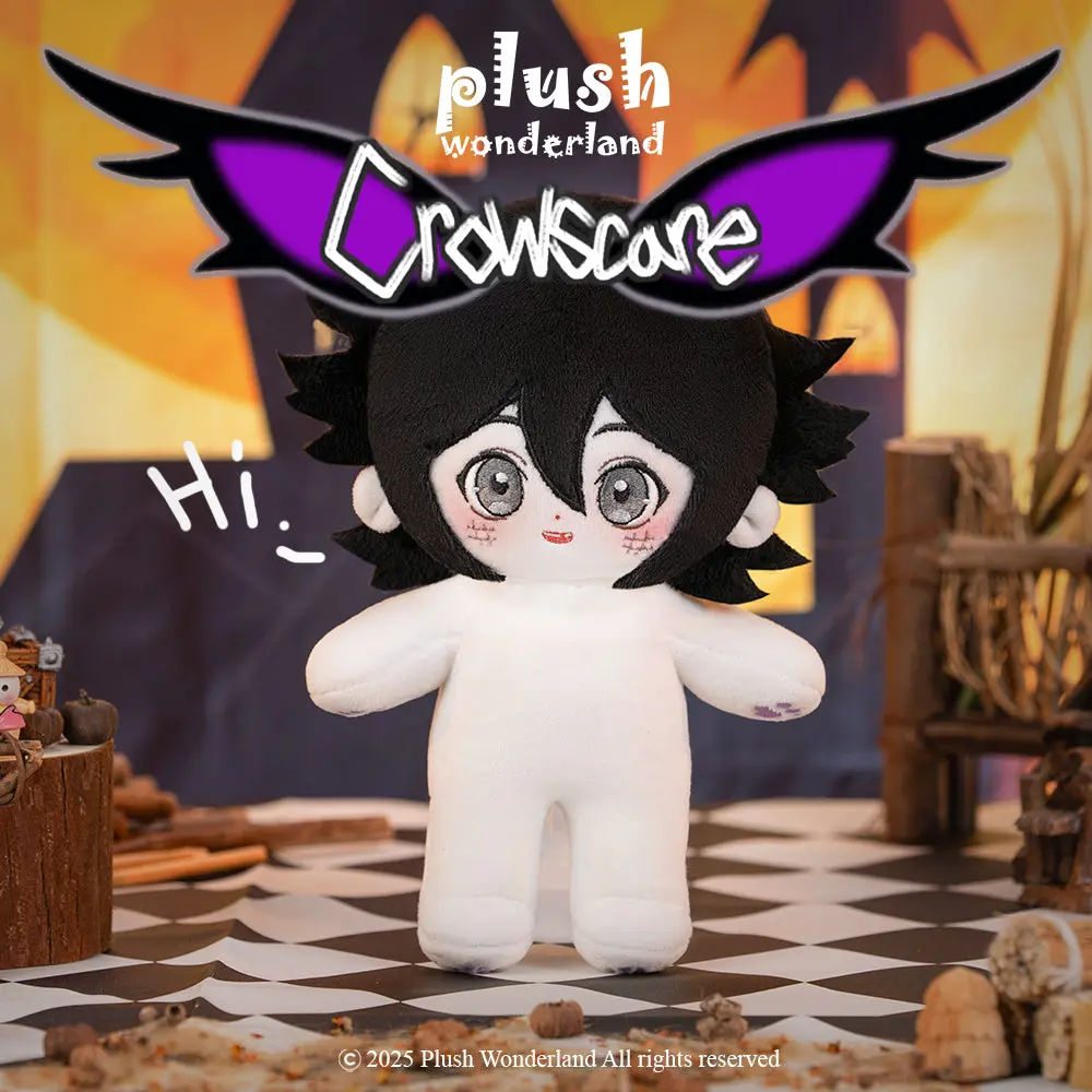 【In Stock】【Authorized】PLUSH WONDERLAND Crowscare Ryo Daytime Ver. 20CM Plushie Cotton Doll - Image 5
