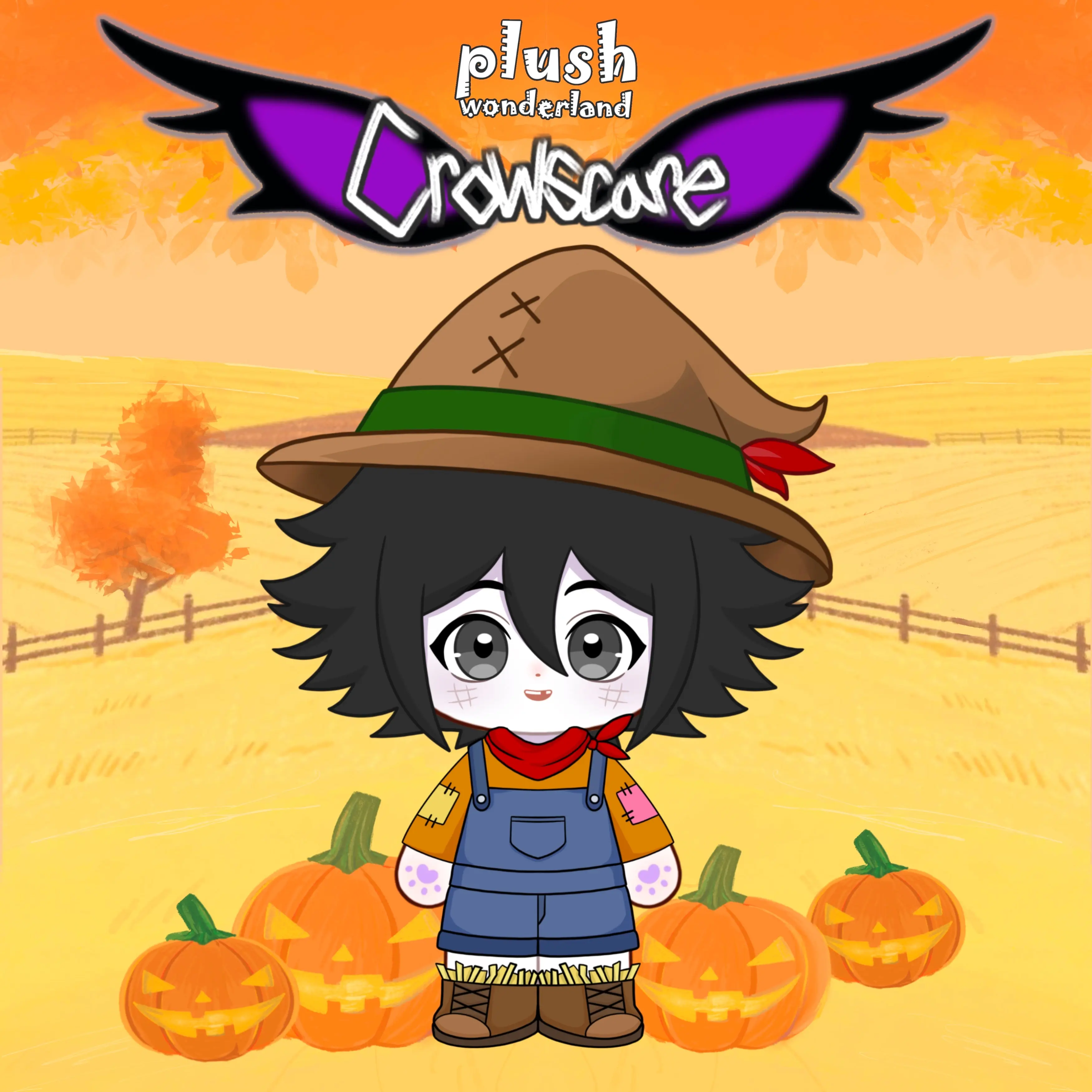 【In Stock】【Authorized】PLUSH WONDERLAND Crowscare Ryo Daytime Ver. 20CM Plushie Cotton Doll - Image 8