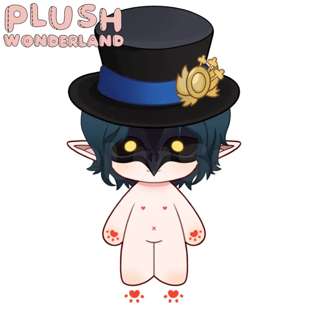 【POLL FAILED】PLUSH WONDERLAND Crow Mask Cotton Doll Plush 20 CM FANMADE - Image 3