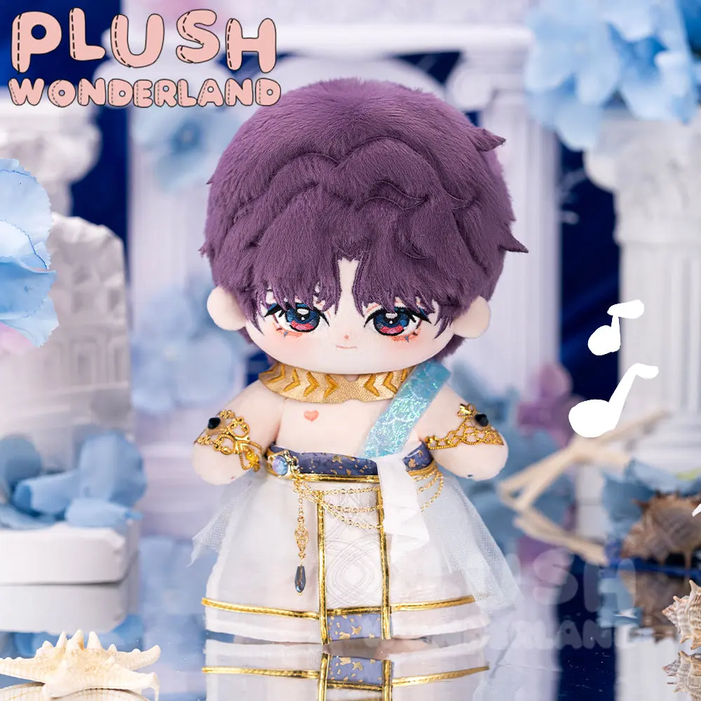 【PRESALE】PLUSH WONDERLAND Prince of the Mermaid Cotton Plushie 20CM Doll FANMADE - Image 3