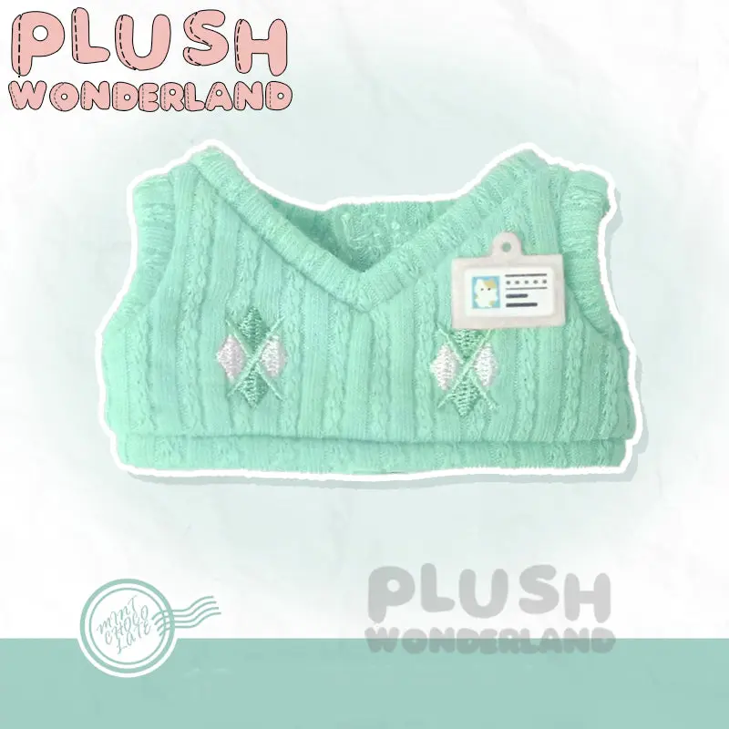 【IN STOCK】PLUSH WONDERLAND School Uniform Soft Style 10CM Doll Clothes - Image 10