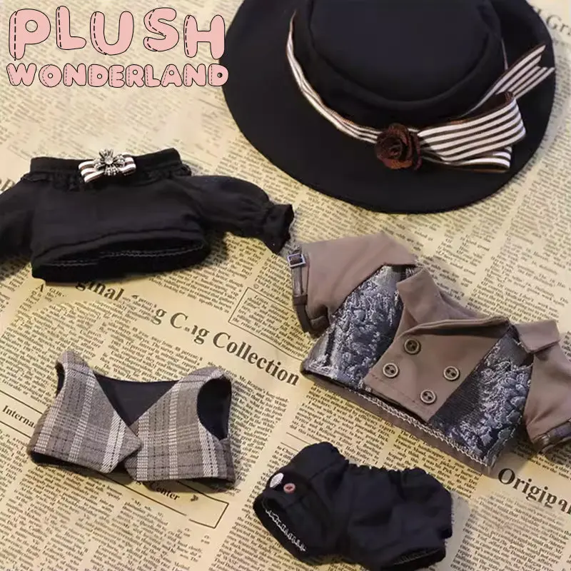 【In Stock】PLUSH WONDERLAND 20CM Clothes Brown Gentleman's Suit - Image 4