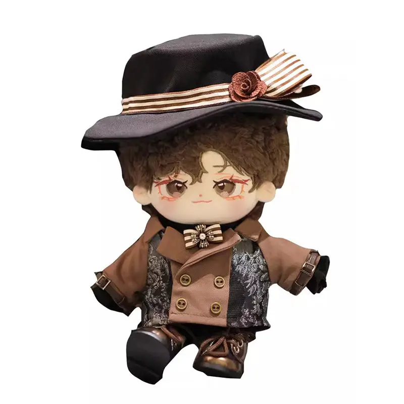 【In Stock】PLUSH WONDERLAND 20CM Clothes Brown Gentleman's Suit - Image 6