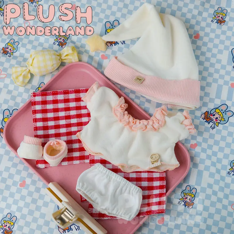【IN STOCK】PLUSH WONDERLAND Cute Cloud Soft Blue Pink 10CM/20CM Doll Clothes - Image 7
