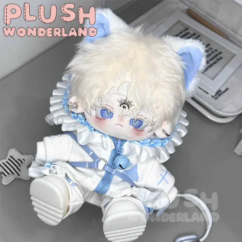 【IN STOCK】PLUSH WONDERLAND Blue Hoodie Style 20CM Doll Clothes - Image 5