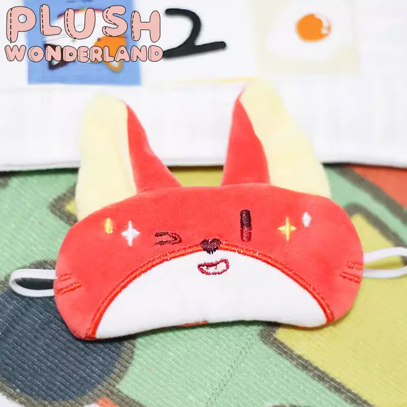 【In Stock】PLUSH WONDERLAND 20cm Plushies Cotton Doll Animal Cute Eye mask/ Eye Patch FANMADE - Image 4