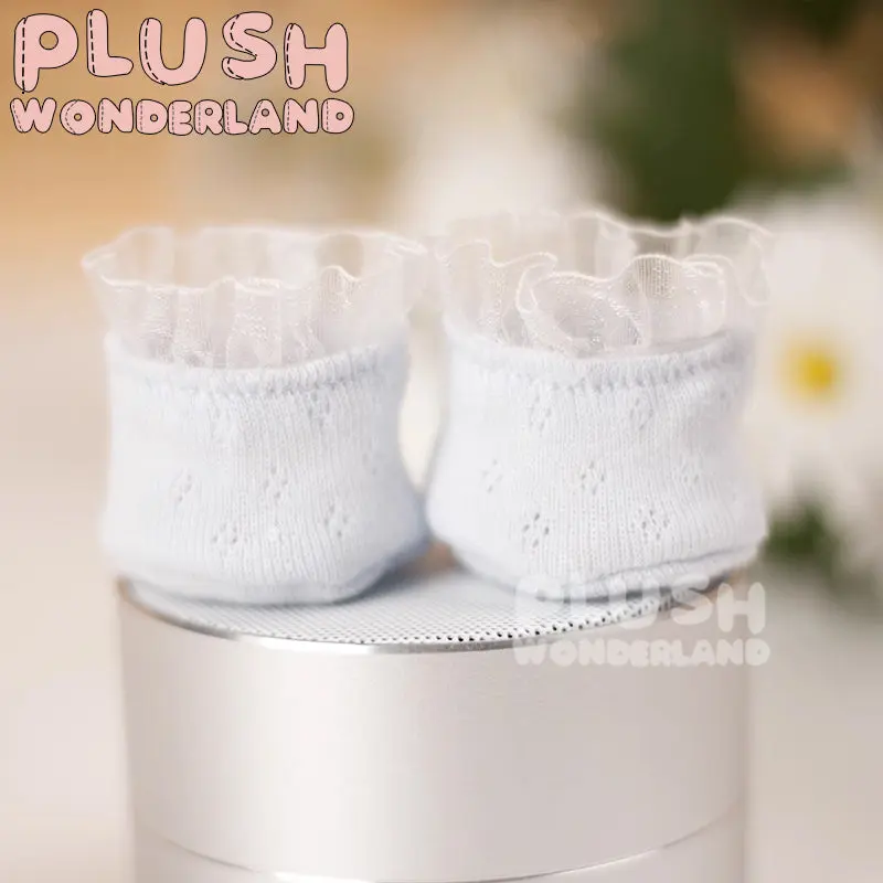 【In Stock】PLUSH WONDERLAND 20cm Plushies Cotton Doll Lace Socks Prop Accessories - Image 6