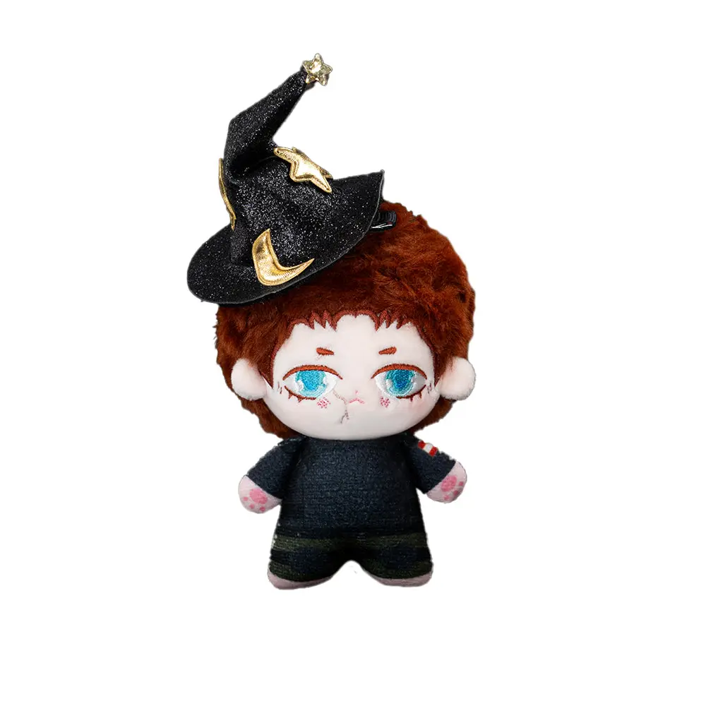 【In Stock】PLUSH WONDERLAND 20CM Plushies Cotton Doll Witch Hat Pumpkin Light Broom Halloween Set FANMADE - Image 13