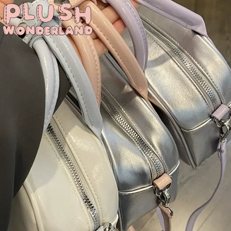 【In Stock】PLUSH WONDERLAND Black Crossbody Bag Cotton Doll 18CM Itabag - Image 7