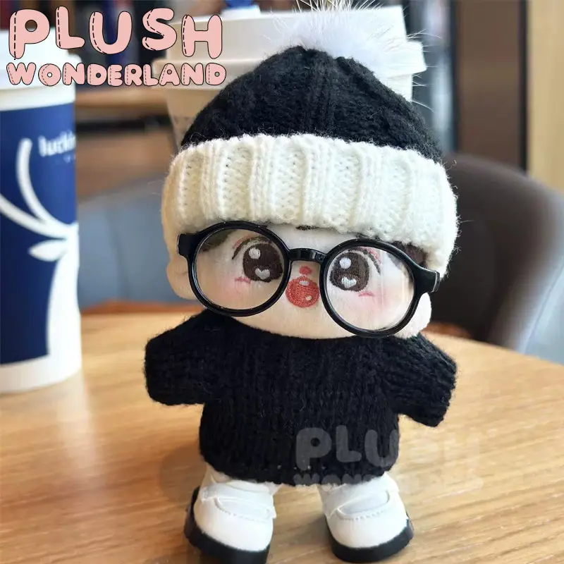【IN STOCK】PLUSH WONDERLAND Black Sweater Plushies Cotton Doll Clothes 10 CM - Image 4