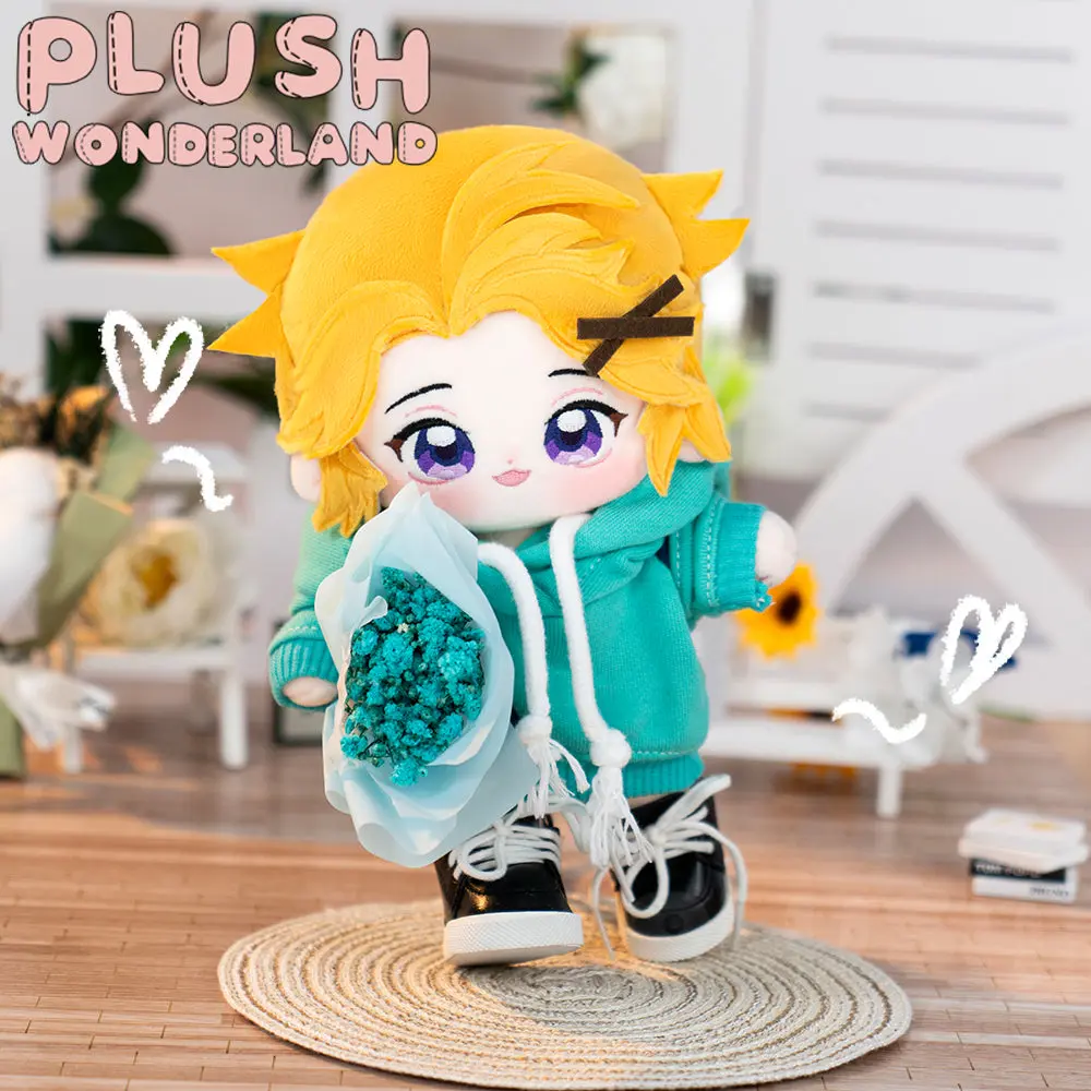 【Sold Out】PLUSH WONDERLAND Blonde Puppy Plushie Cotton Doll FANMADE 20CM - Image 2