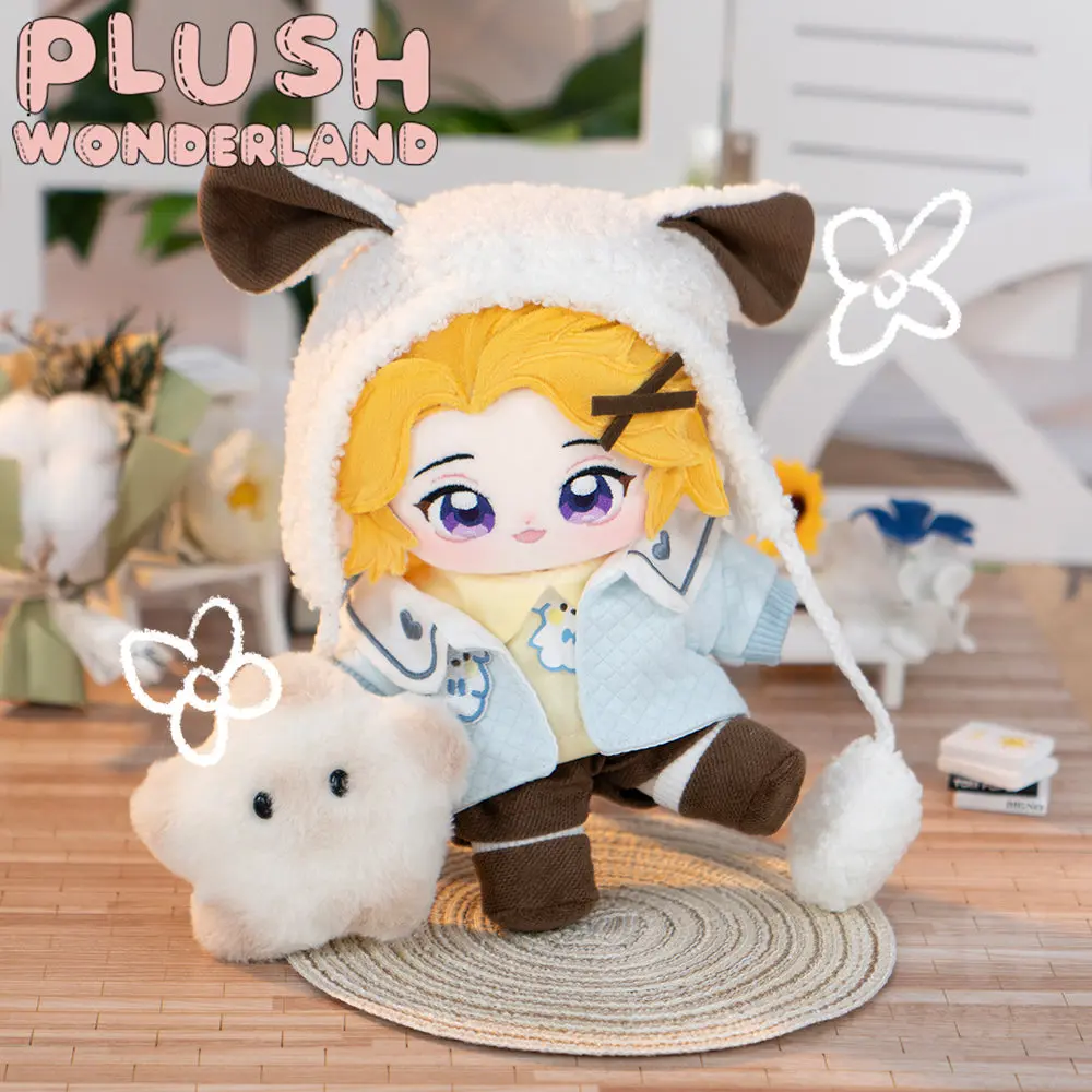 【Sold Out】PLUSH WONDERLAND Blonde Puppy Plushie Cotton Doll FANMADE 20CM - Image 5