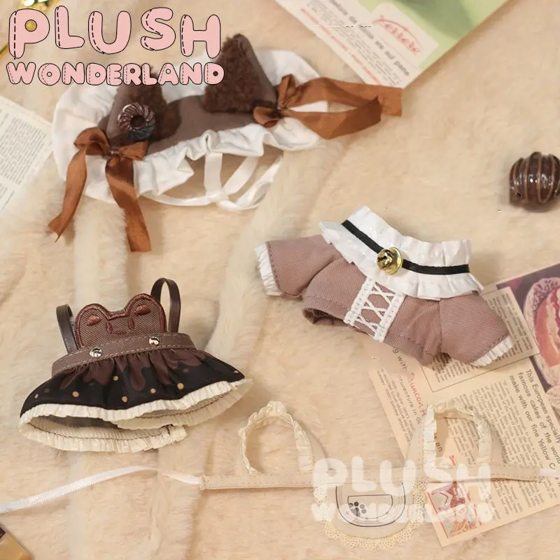 【IN STOCK】PLUSH WONDERLAND Cafe Maid Plushies Cotton Doll Clothes 10 CM - Image 5