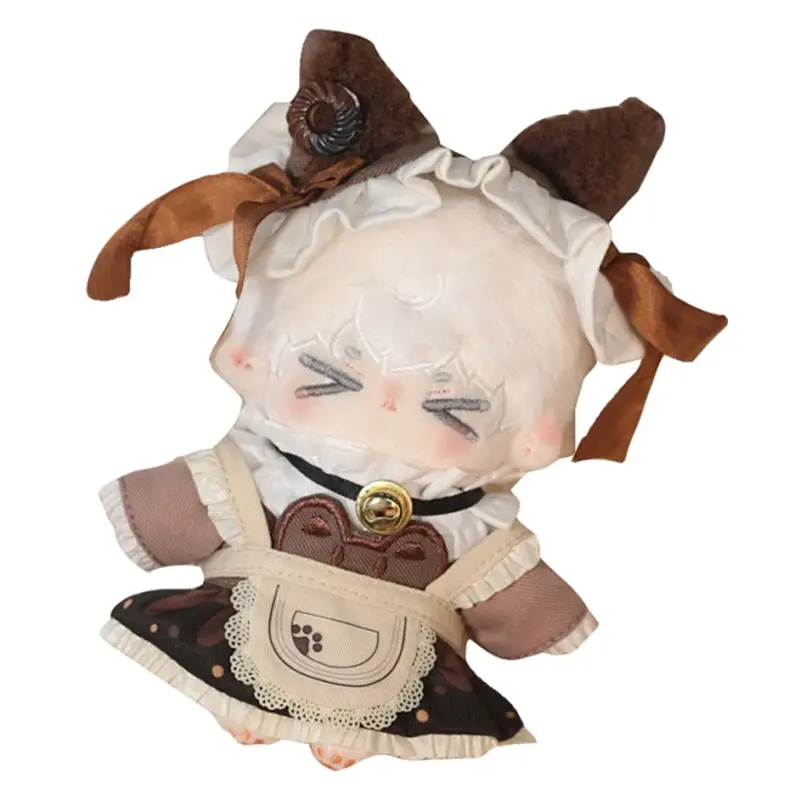 【IN STOCK】PLUSH WONDERLAND Cafe Maid Plushies Cotton Doll Clothes 10 CM - Image 7