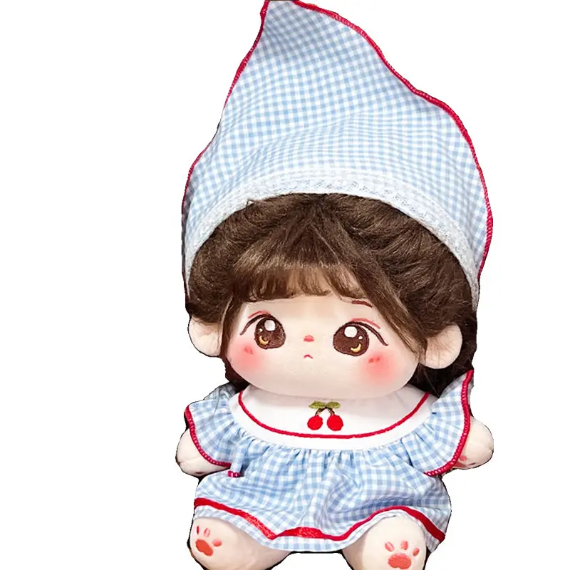 【IN STOCK】PLUSH WONDERLAND Cherry Dress Plushies Cotton Doll Clothes 10CM/20CM - Image 5
