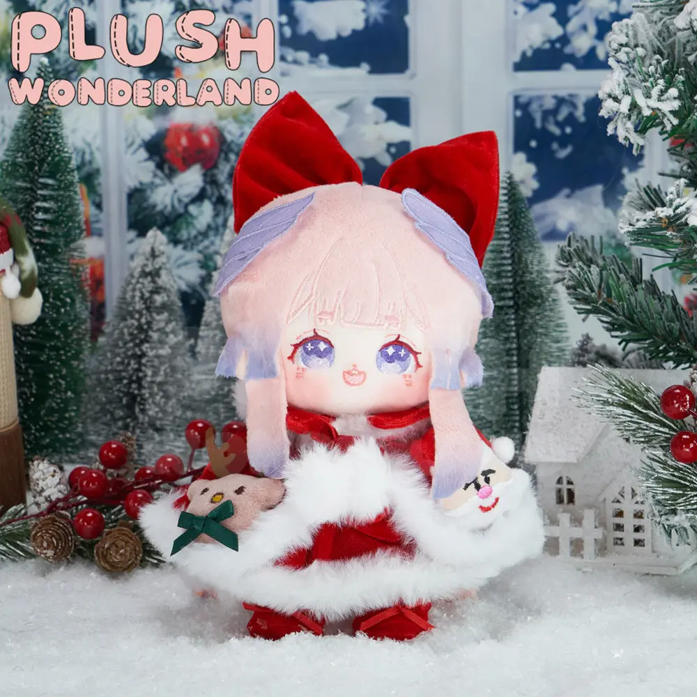 【IN STOCK】PLUSH WONDERLAND Christmas and New Year Cape Doll Clothes 20CM - Image 5