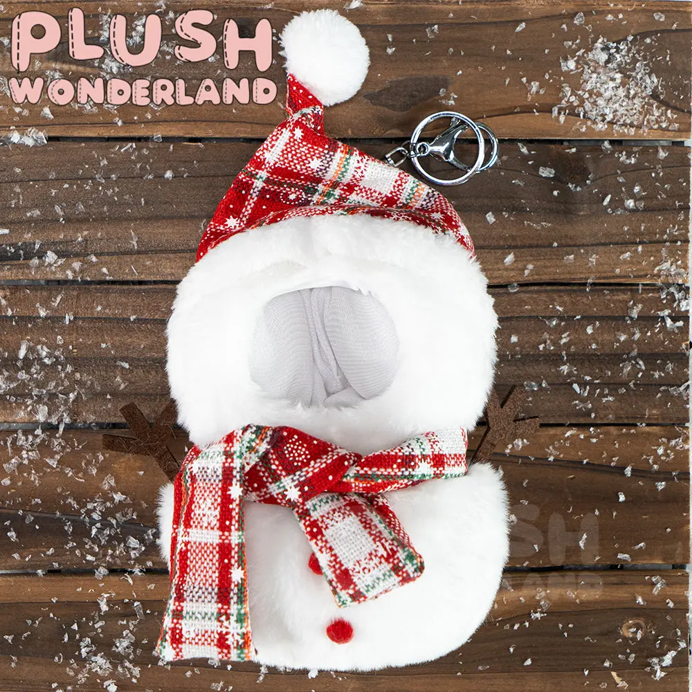 【IN STOCK】PLUSH WONDERLAND Christmas Cape/ Elk /Snowman Cotton Doll Clothes 10CM Keychain - Image 11