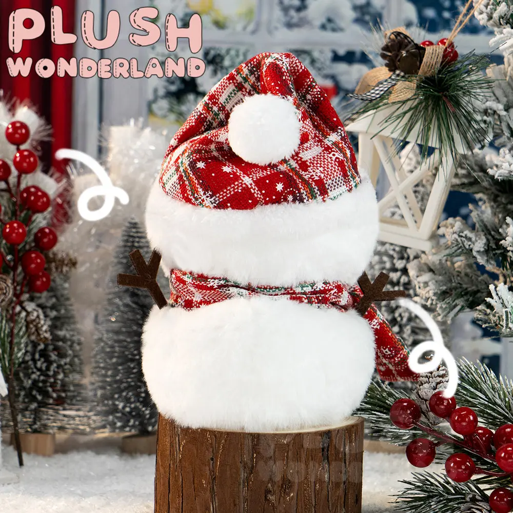 【IN STOCK】PLUSH WONDERLAND Christmas Cape/ Elk /Snowman Cotton Doll Clothes 10CM Keychain - Image 4