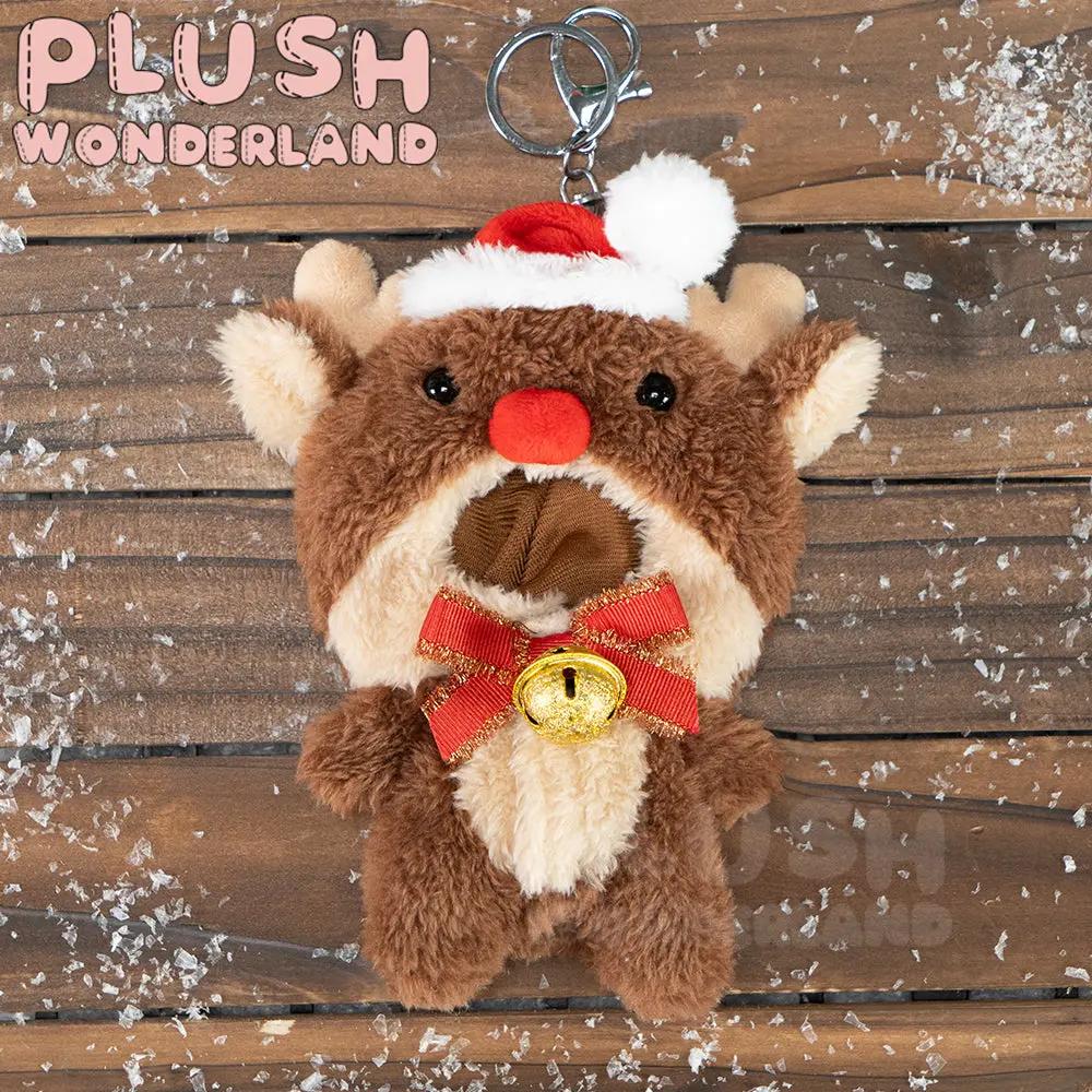 【IN STOCK】PLUSH WONDERLAND Christmas Cape/ Elk /Snowman Cotton Doll Clothes 10CM Keychain - Image 9