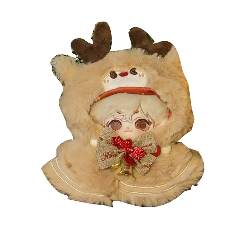 【IN STOCK】PLUSH WONDERLAND Christmas Rudolph/ Gingerbread/ Snowman/ Christmas Tree Cotton Doll Clothes 10CM - Image 10