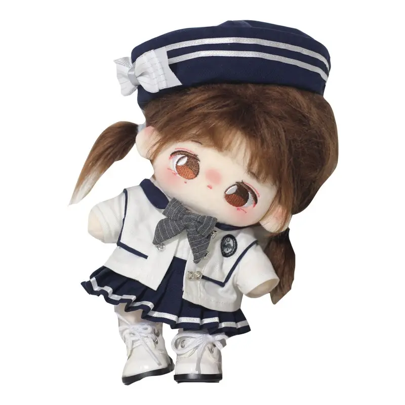 【In Stock】PLUSH WONDERLAND College Uniform Plushies Cotton 20CM Doll Clothes - Image 7
