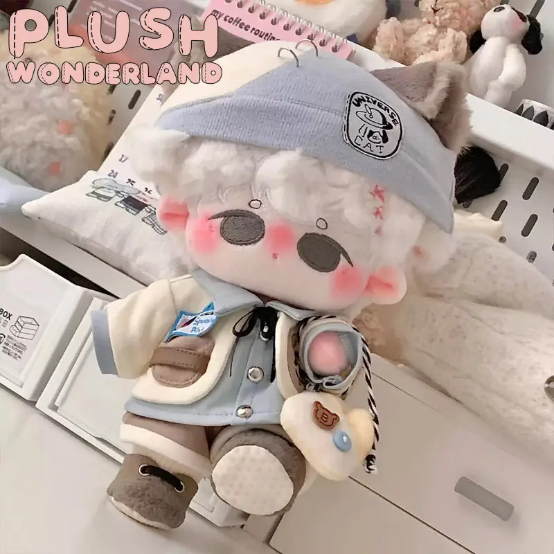 【IN STOCK】PLUSH WONDERLAND Cool and Adorable Blue Fashion Set 20CM Doll Clothes - Image 4