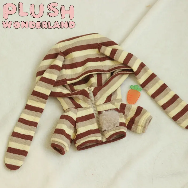 【IN STOCK】PLUSH WONDERLAND Cute Bunny Stripe Unisex Clothes Boys & Girls 20CM Doll Clothes - Image 8