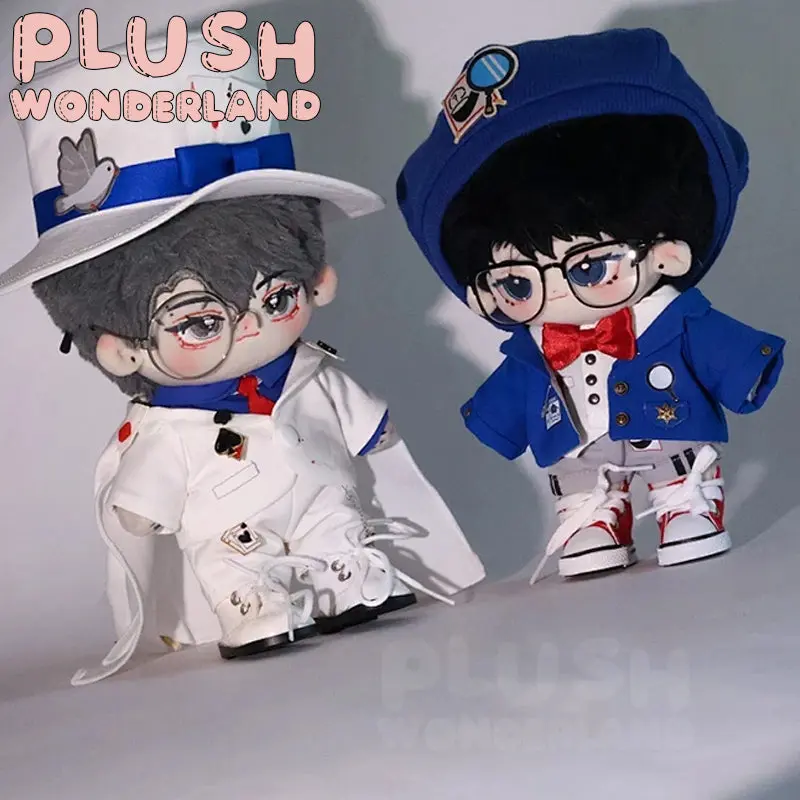 【IN STOCK】PLUSH WONDERLAND Detective Uniform 10CM/20CM Doll Clothes - Image 3