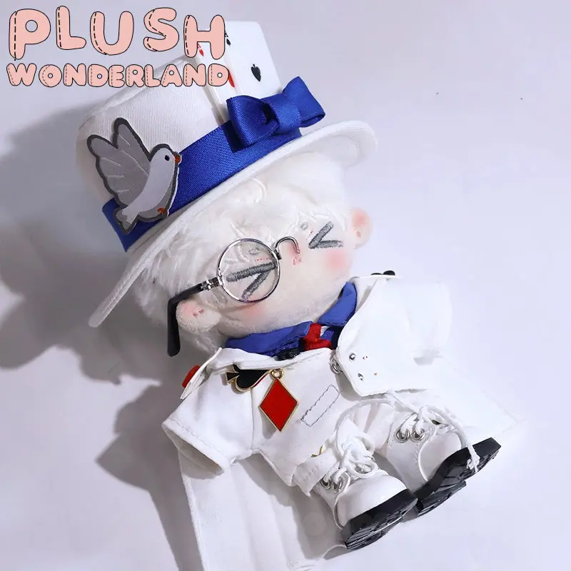 【IN STOCK】PLUSH WONDERLAND Detective Uniform 10CM/20CM Doll Clothes - Image 5
