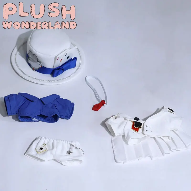 【IN STOCK】PLUSH WONDERLAND Detective Uniform 10CM/20CM Doll Clothes - Image 8