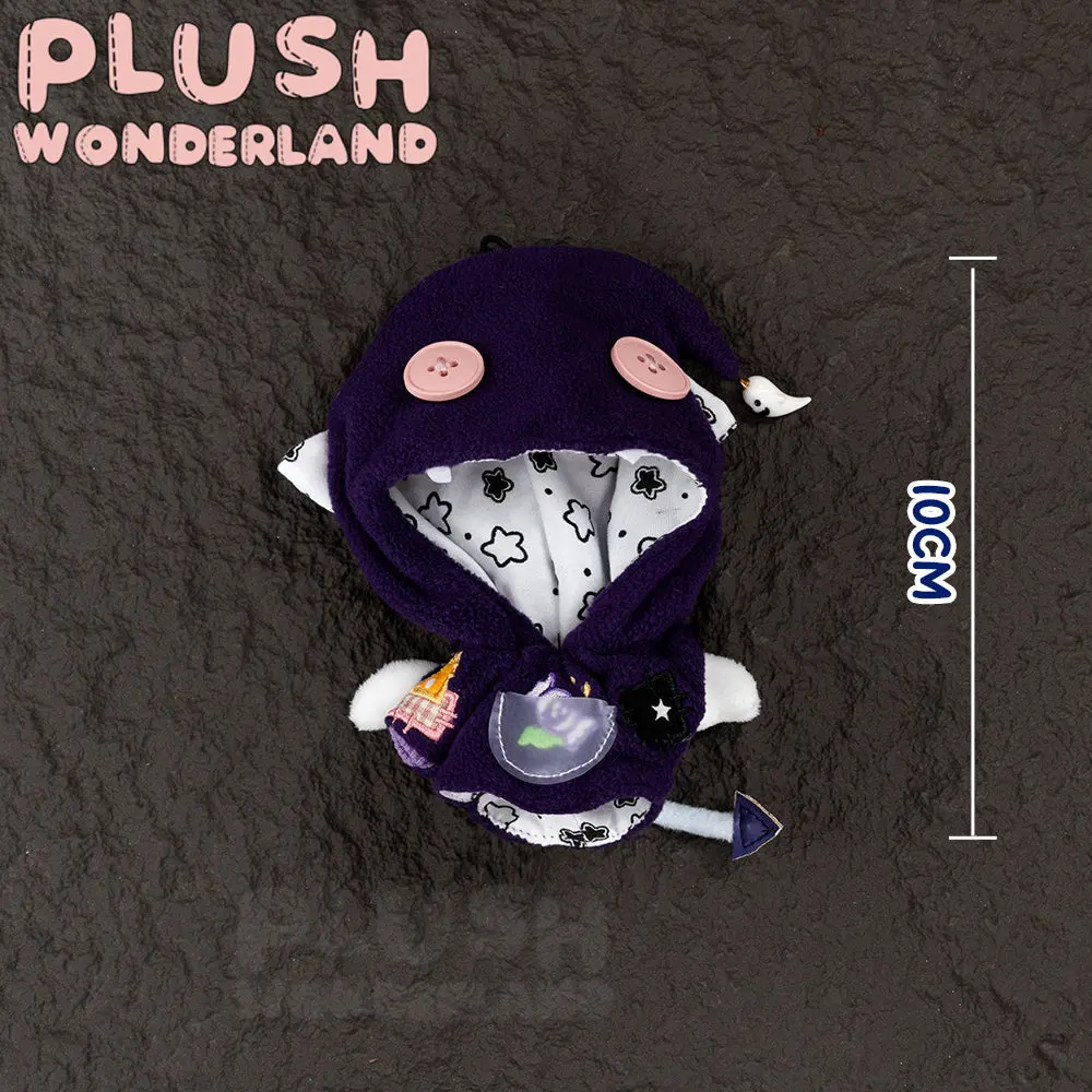 【IN STOCK】PLUSH WONDERLAND Doll Clothes 10CM/20CM Halloween Ghost Clothes White Purple Navy - Image 12