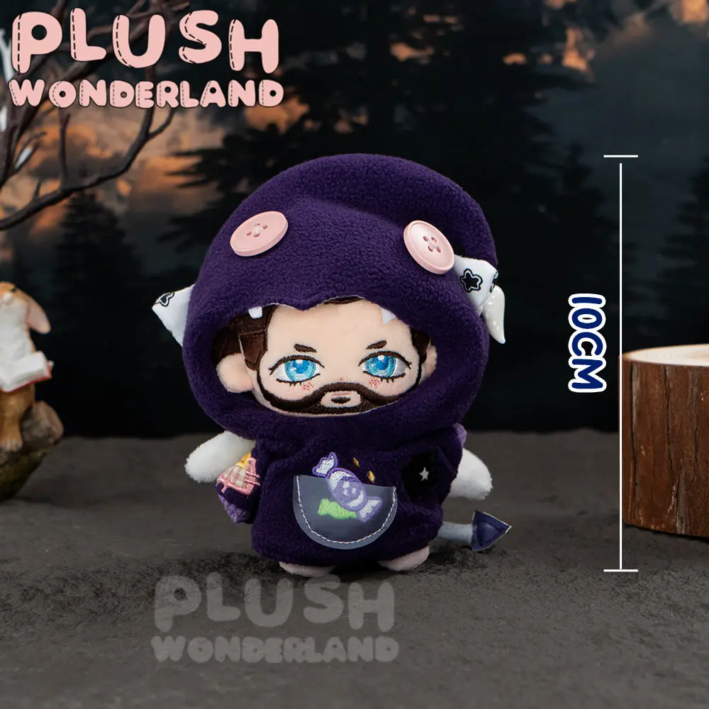 【IN STOCK】PLUSH WONDERLAND Doll Clothes 10CM/20CM Halloween Ghost Clothes White Purple Navy - Image 6