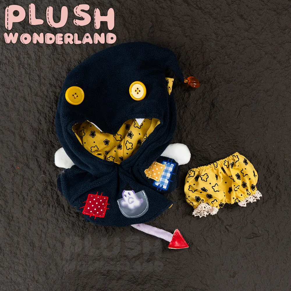 【IN STOCK】PLUSH WONDERLAND Doll Clothes 10CM/20CM Halloween Ghost Clothes White Purple Navy - Image 7