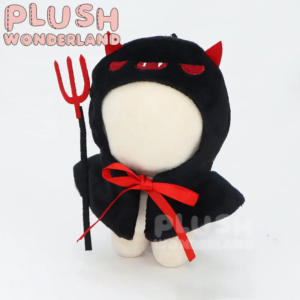 【IN STOCK】PLUSH WONDERLAND Doll Clothes 10CM Halloween Clothes Cape Devil Fork - Image 5