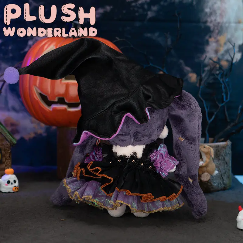 【IN STOCK】PLUSH WONDERLAND Doll Clothes 20CM Halloween Apprentice Witch Girl - Image 5