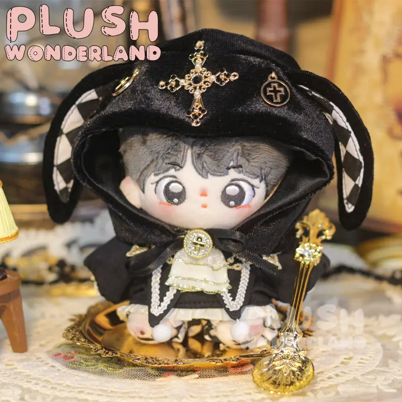 【PRESALE】PLUSH WONDERLAND Edward Dark Rabbit Plushies Cotton Doll Clothes 10 CM - Image 5