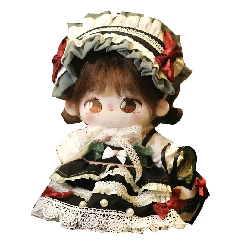 【In Stock】PLUSH WONDERLAND Elegant Dress / Bag Lolita Garden Plushies Cotton Doll Clothes 20 CM - Image 5