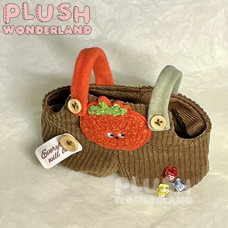 【IN STOCK】PLUSH WONDERLAND Fruit and Vegetable Overalls Plushies 15CM/20CM Cotton Doll Clothes - Image 6