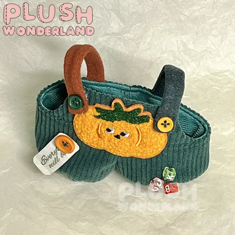 【IN STOCK】PLUSH WONDERLAND Fruit and Vegetable Overalls Plushies 15CM/20CM Cotton Doll Clothes - Image 7