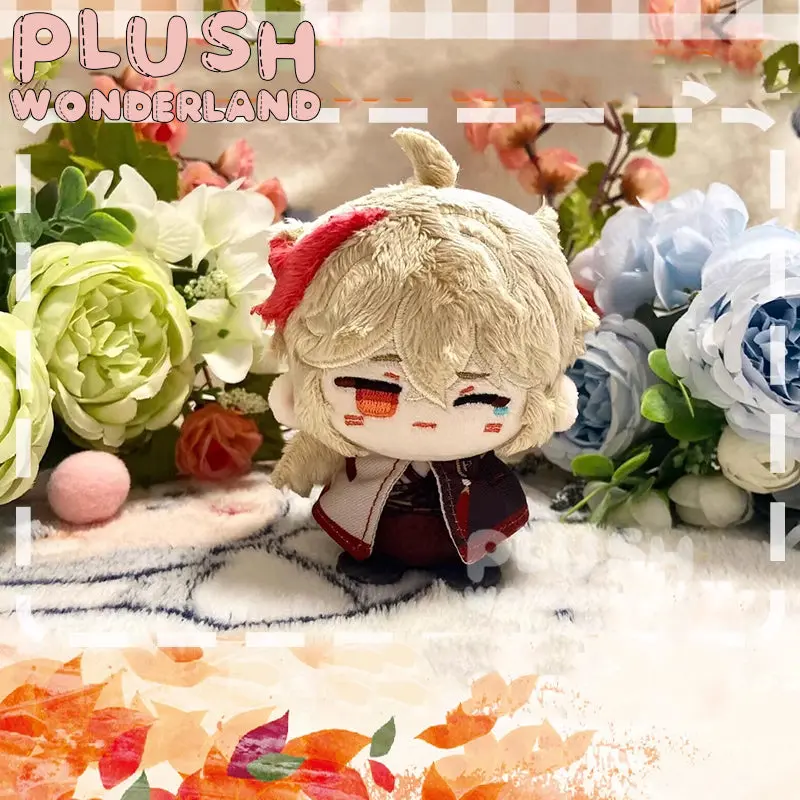 【IN STOCK】PLUSH WONDERLAND Genshin Impact Kazuha / Baizhu Sitting Plushie Cotton Doll 12CM FANMADE - Image 2