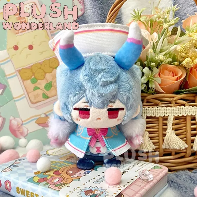 【IN STOCK】PLUSH WONDERLAND Genshin Impact Sigewinne / Arlecchino Sitting Plushie Cotton Doll 12CM FANMADE - Image 2