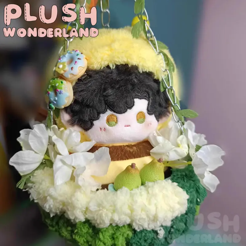 【IN STOCK】PLUSH WONDERLAND Green Swing Hanging Basket 10CM Doll Hammock - Image 3