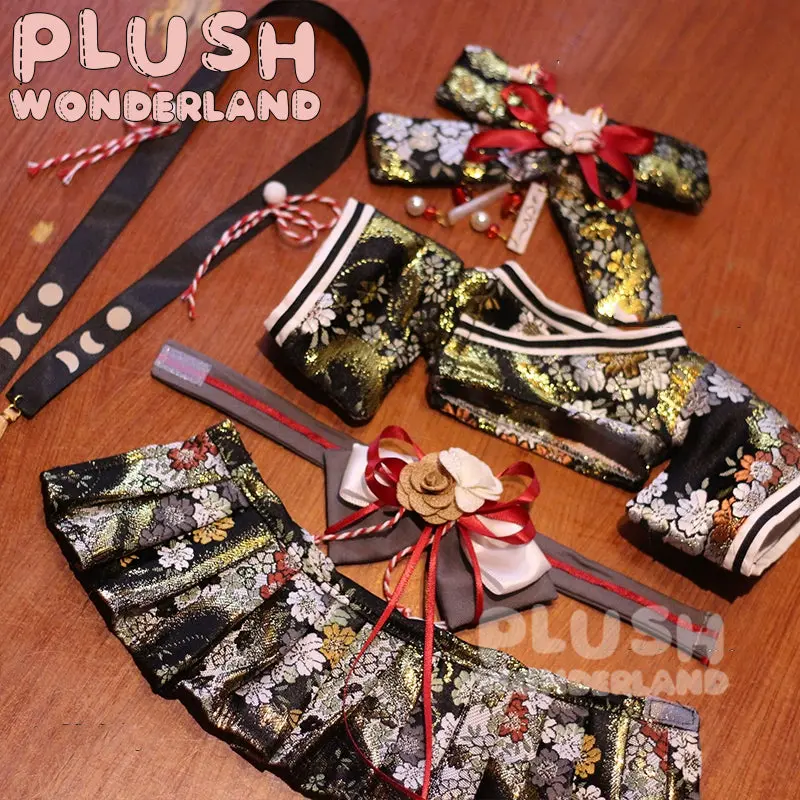 【In Stock】PLUSH WONDERLAND Japanese Kimono Flower Girl Plushies Cotton Doll Clothes 20CM - Image 6