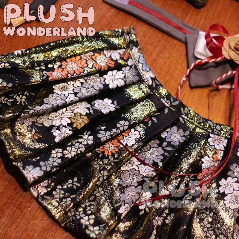 【In Stock】PLUSH WONDERLAND Japanese Kimono Flower Girl Plushies Cotton Doll Clothes 20CM - Image 9