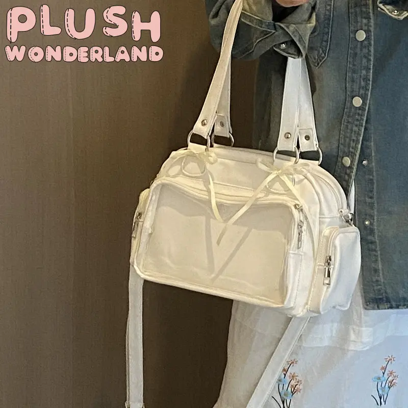 【In Stock】PLUSH WONDERLAND JK Uniform Shoulder Bag Large Capacity Crossbody Bag Itabag - Image 3