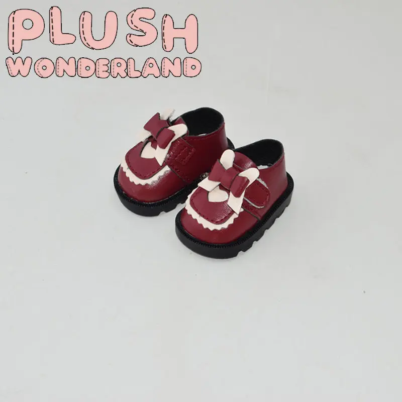 【In Stock】PLUSH WONDERLAND Love Heart Bow Princess Shoes 20 CM Doll Plushies Shoes - Image 2
