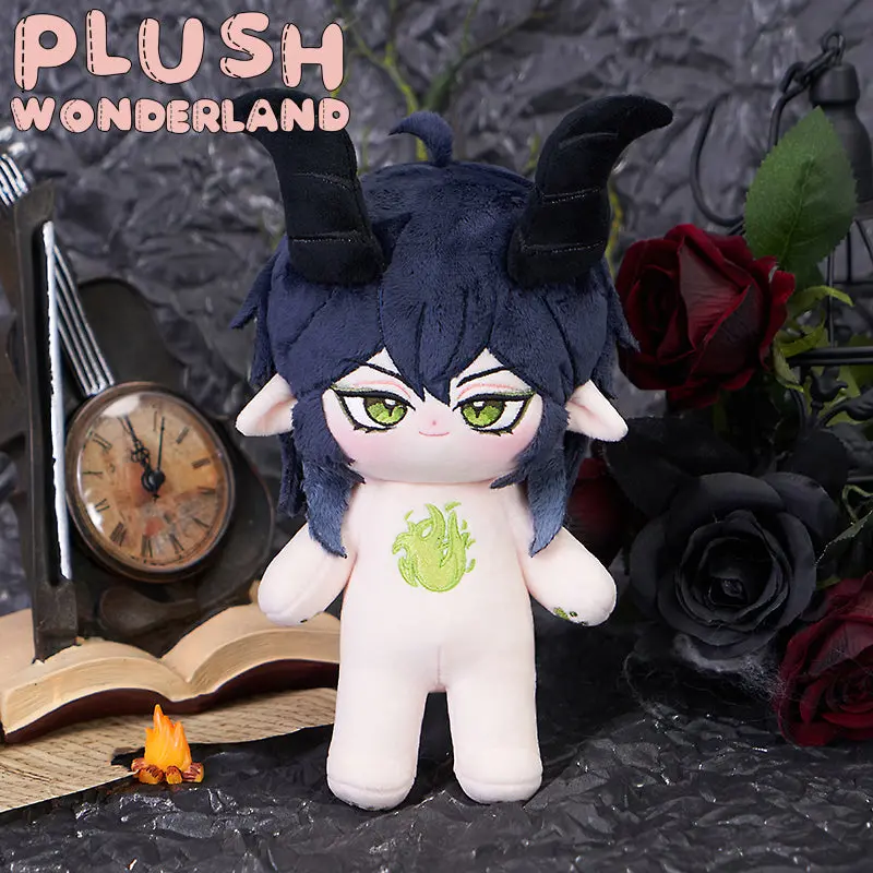 【PRESALE】PLUSH WONDERLAND Mages Dark Blue Hair With Horns Cotton Doll Plush 20 CM FANMADE - Image 4