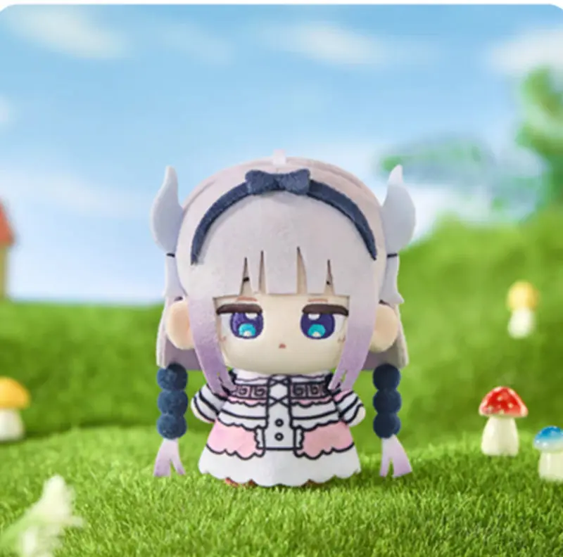 【In Stock】PLUSH WONDERLAND Miss Kobayashi's Dragon Maid Plushie 10CM Doll Pendant Keychain - Image 5