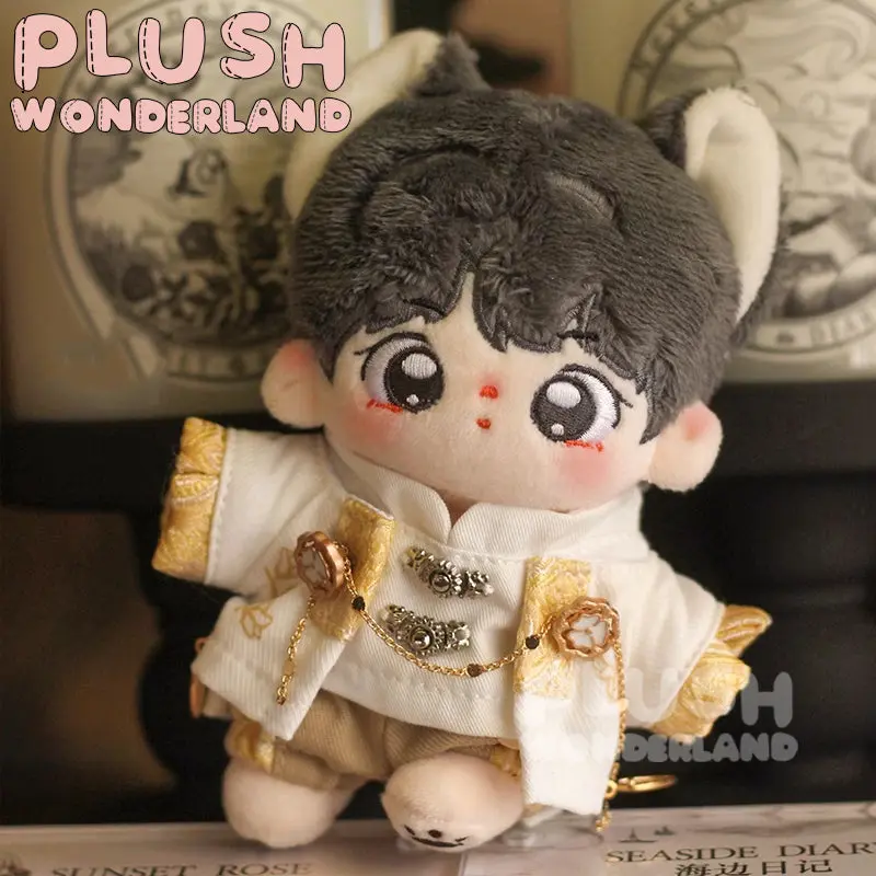 【IN STOCK】PLUSH WONDERLAND New Chinese Style Yulan Hanfu Plushies Cotton Doll Clothes 10 CM - Image 3