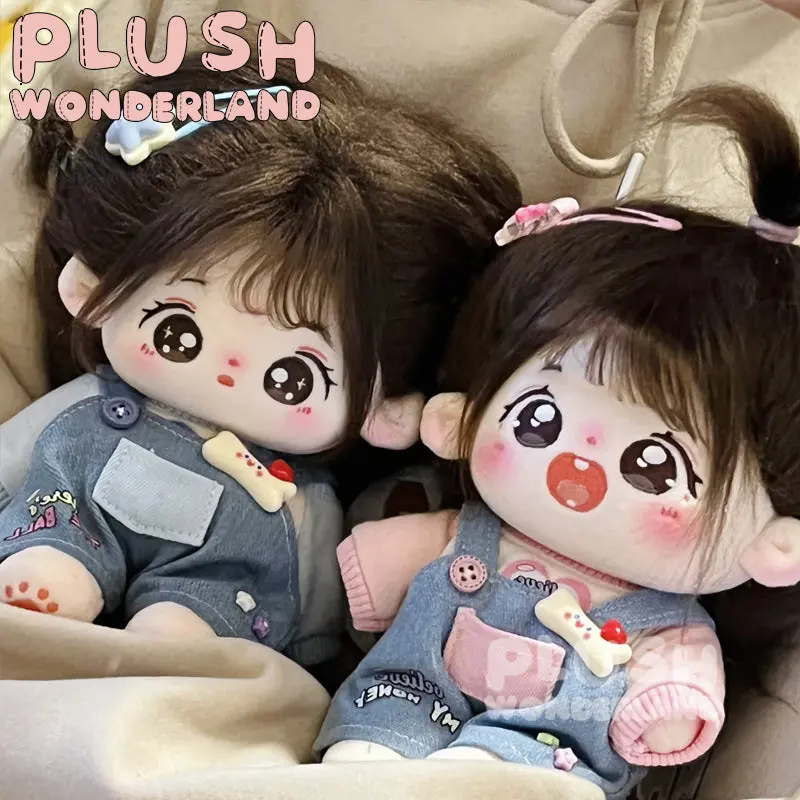 【IN STOCK】PLUSH WONDERLAND Overalls Plushies Cotton Doll Clothes 20CM - Image 2